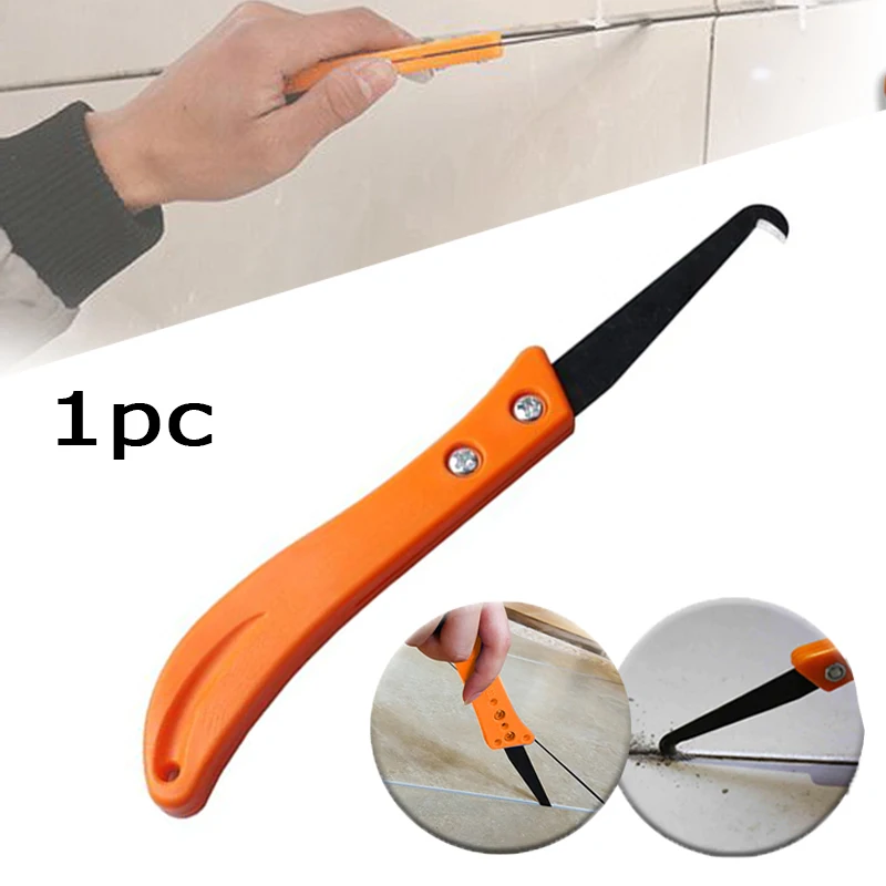 

New Removal Professional Hook Knife Tile Gap Repair Tool Old Mortar Cleaning Dust Steel Construction Hand Tools