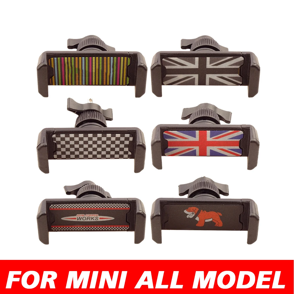 Car Styling Mobile Phone Holder GPS Bracket Clamp Clip Replacement For MINI Cooper One S JCW R55 R56 R60 F54 F55 F56 F60 Clubman
