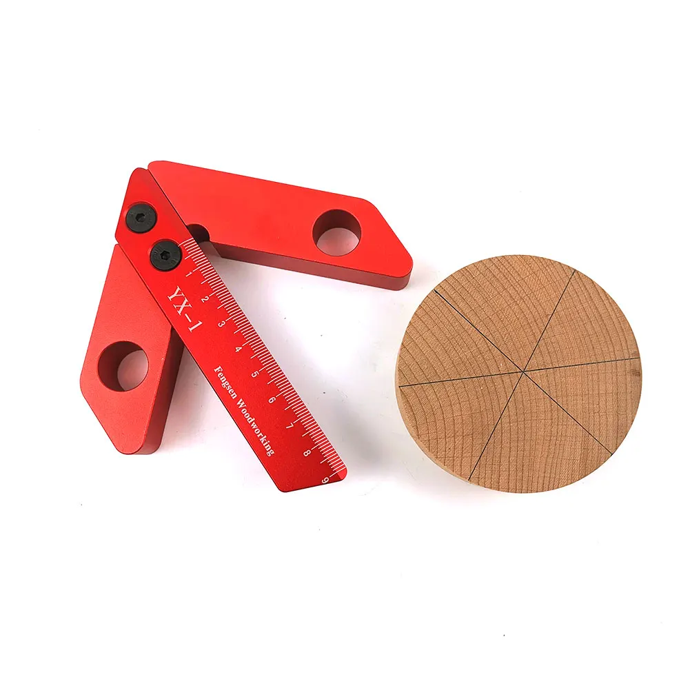 

Scribe Marking Accuracy Square Center Finder Carpenter Right Angle Line Gauge Measuring Tool Practical Woodworking 45/90 Degree