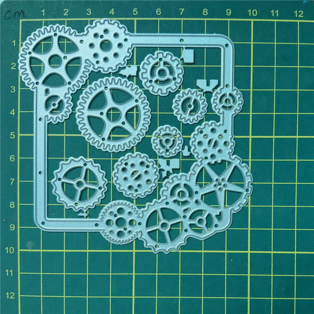 

Квадратный в форме шестерни кружевные металлические пресс-формы круглое отверстие этикетка Скрапбукинг Бумага рукоделие Нож Форма лезвие перфоратор трафареты штампы