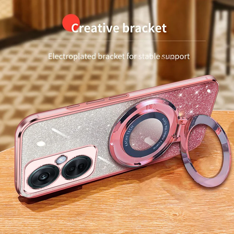 Роскошный мягкий блестящий чехол для Oneplus Nord CE3 противоударный силиконовый