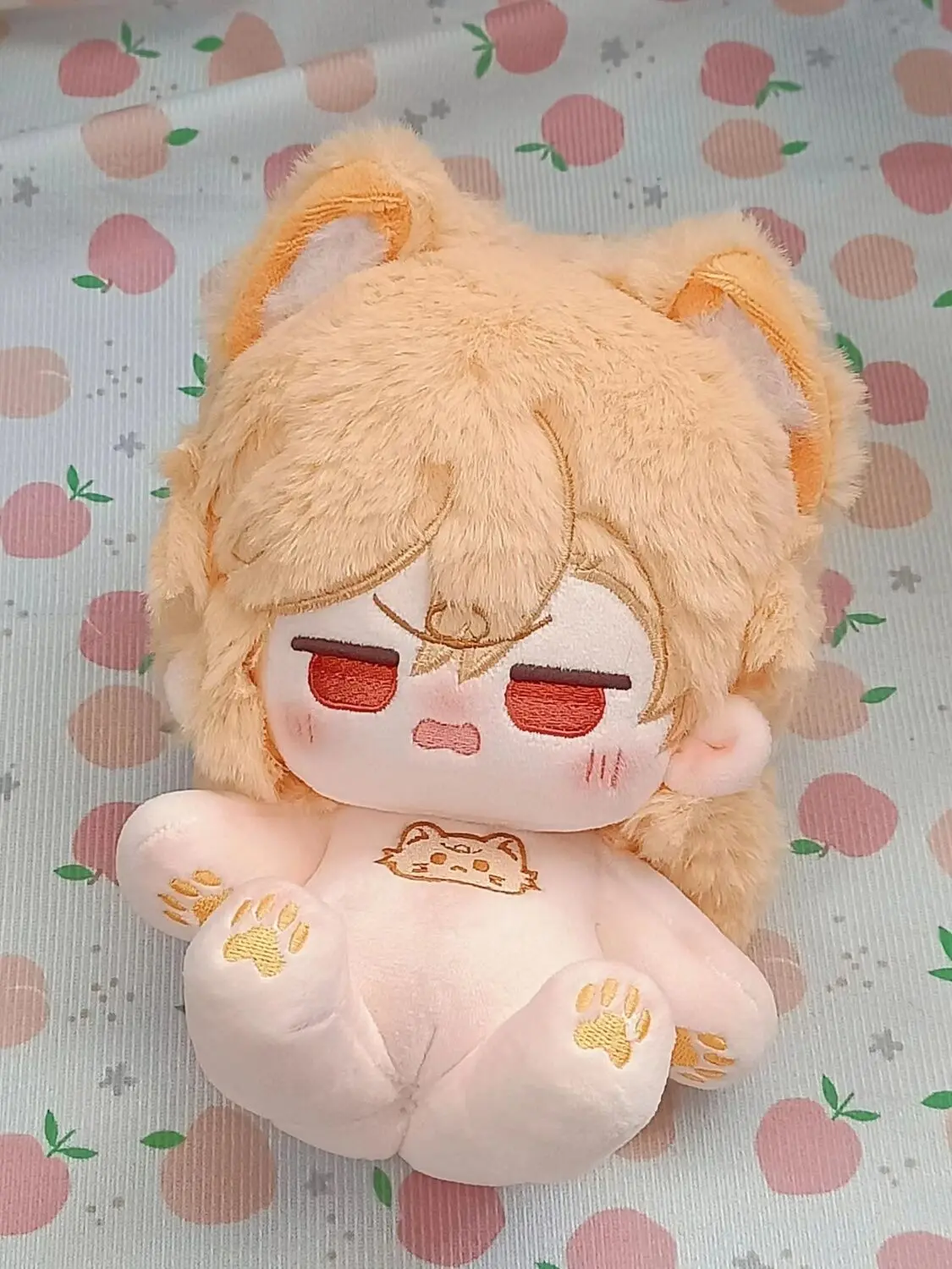 

Game Genshin Impact Kaveh Kawaii Animal Ear Soft Plush Cotton Doll Body Dress Up Change Clothes Plushie 20cm Cosplay Gift