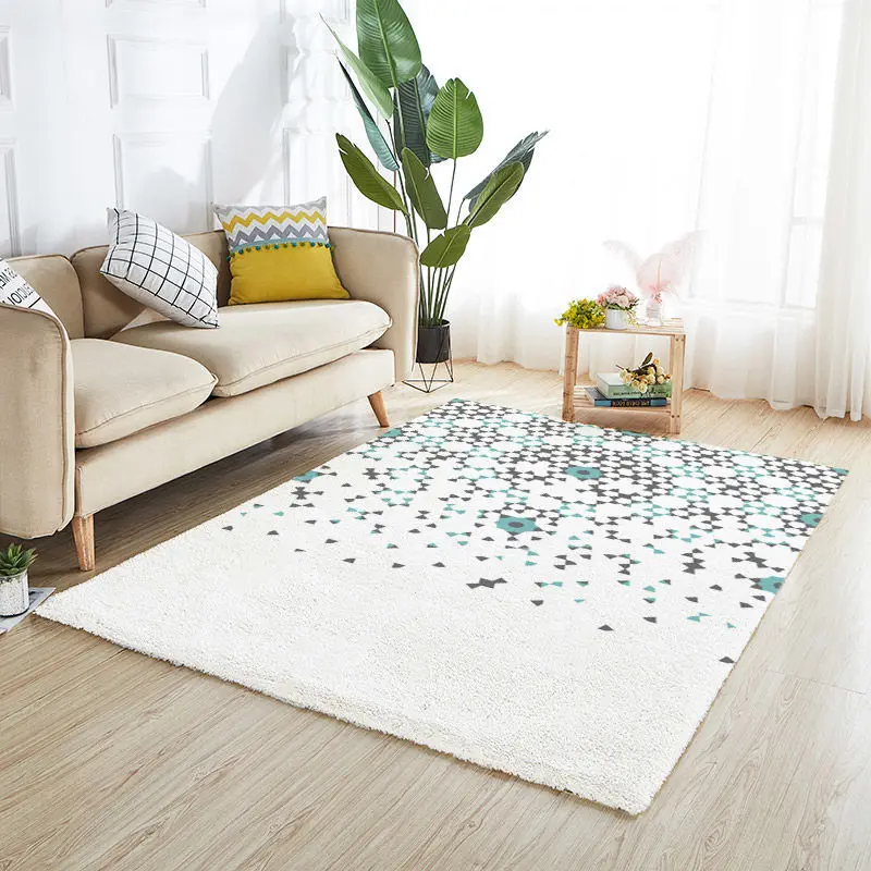 Современный минималистичный ковер для гостиной Мягкий моющийся домашние