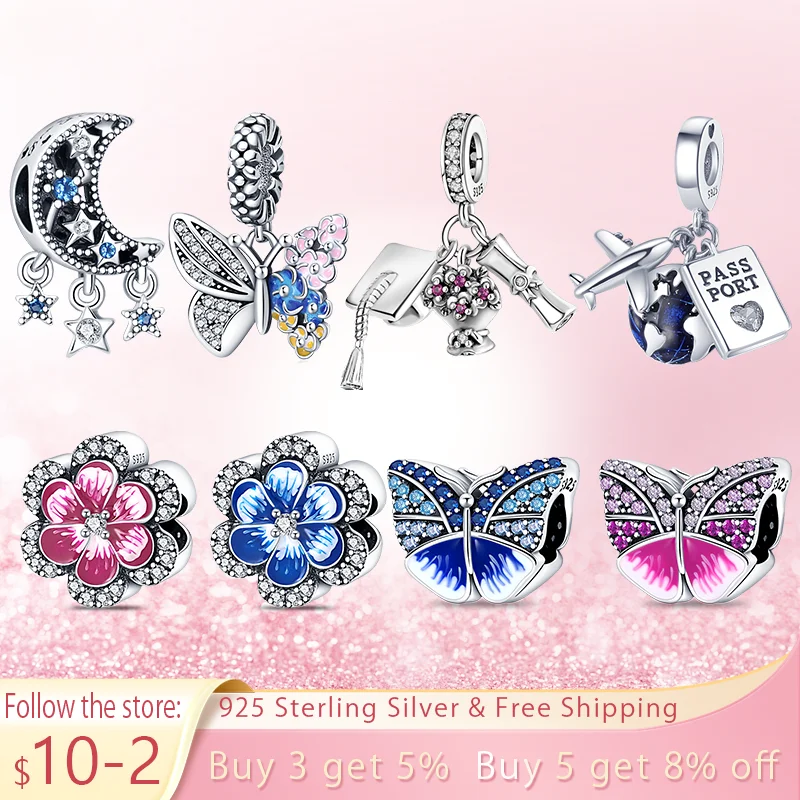 

Hot Sale charms plata de ley 925 Dream Catcher and Figure Eight Charm Fit Original 3mm Bracelet&Bangle Making Fashion DIY