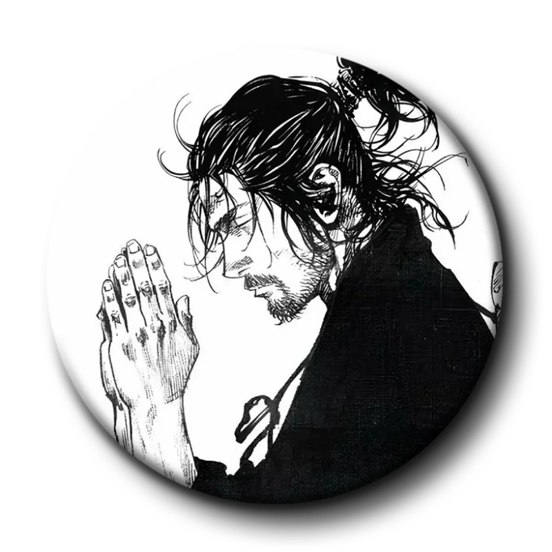 

Художественная пуговица Miyamoto Musashi 58 мм