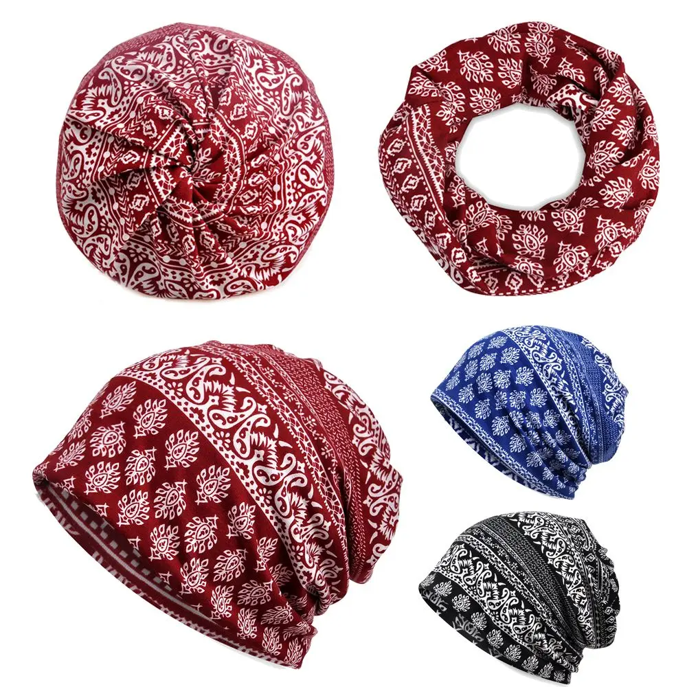 

Cotton Hair Loss Headscarf Chemo Cancer Muslim Hijabs Turban Hat Head Wrap Women Beanies Spring Summer