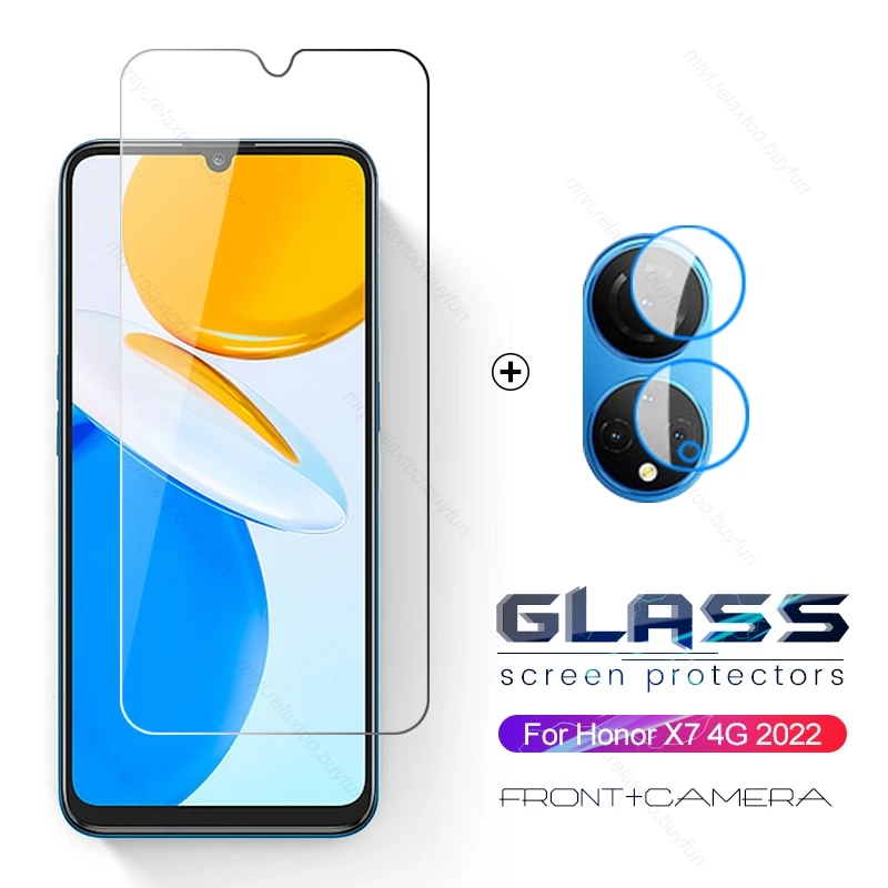 

Защитное стекло для камеры 1 в 2 для Honor X7 стекло Xonor Honer Honar X7 X 7 HonorX7 4G 2022 CMA-LX2 6,74"