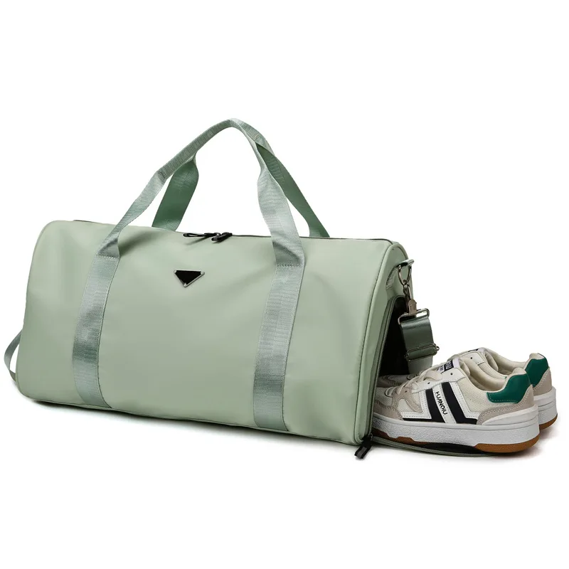 

Дорожная Спортивная Сумка для женщин, Влажная и сухая Вместительная женская сумочка через плечо с разделением, водонепроницаемая, для коротких поездок