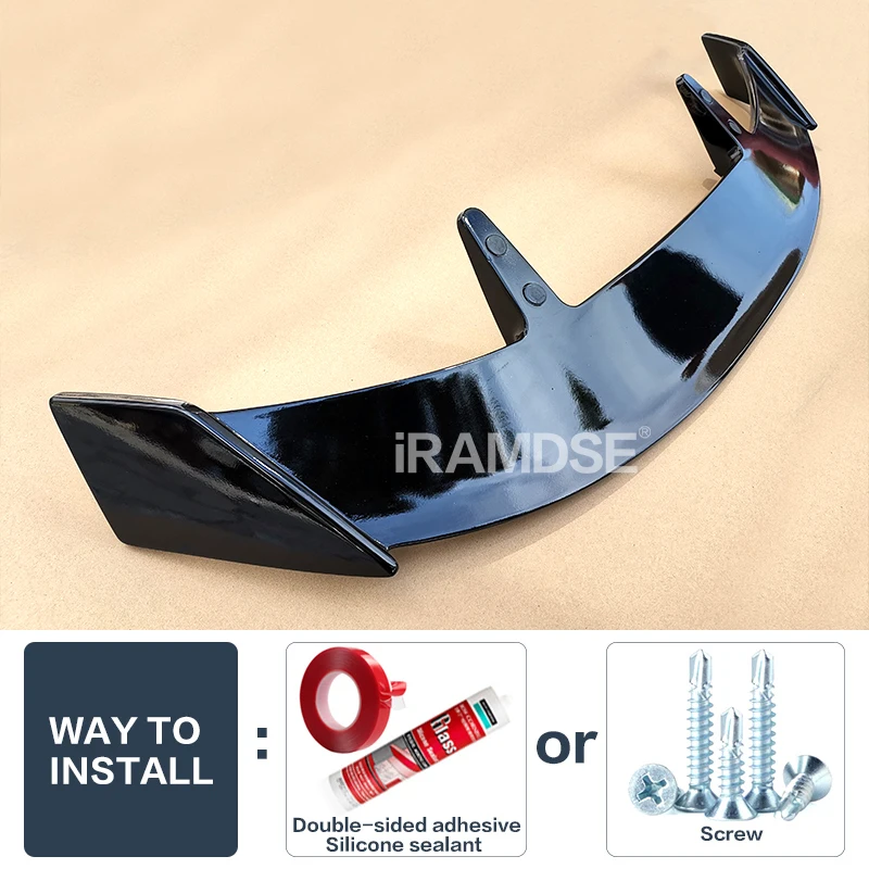 Универсальный Спойлер на крышу из углеродного АБС-материала задний спойлер