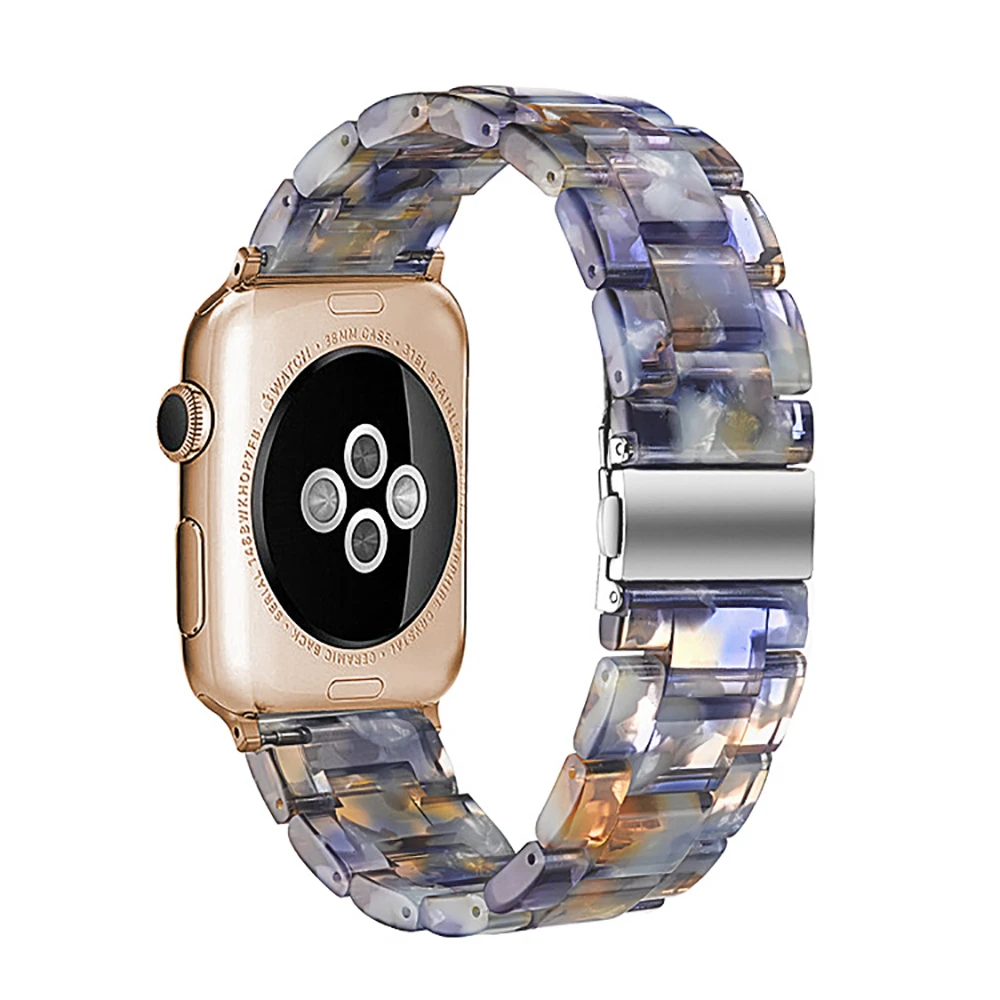 Ремешок полимерный для apple watch band 7 44 мм 40 мм 42 мм 38 мм 41 45 мм, прозрачный браслет для iwatch 7 6 se series 5 4 3