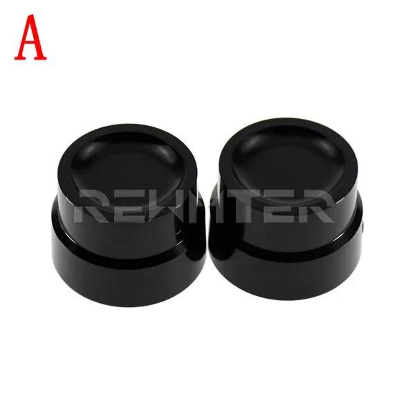 

Черные крышки гаек передней и задней оси с ЧПУ, комплект крышек для Harley Sportster XL 883 1200 Dyna Fat Bob Street Bob Softail Touring FLHR FLHX