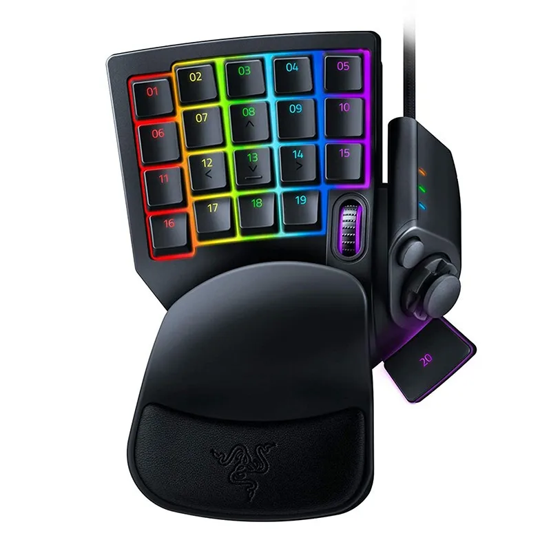 

Razer Tartarus Pro Analog Optical Switch Keypad 32 Programmable Dual-Function Keys Wired Gaming Keyboard