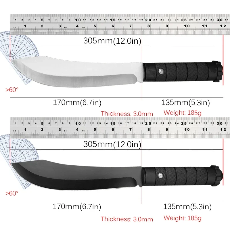 Кухонный нож шеф-повара из нержавеющей стали для нарезки мяса фруктов