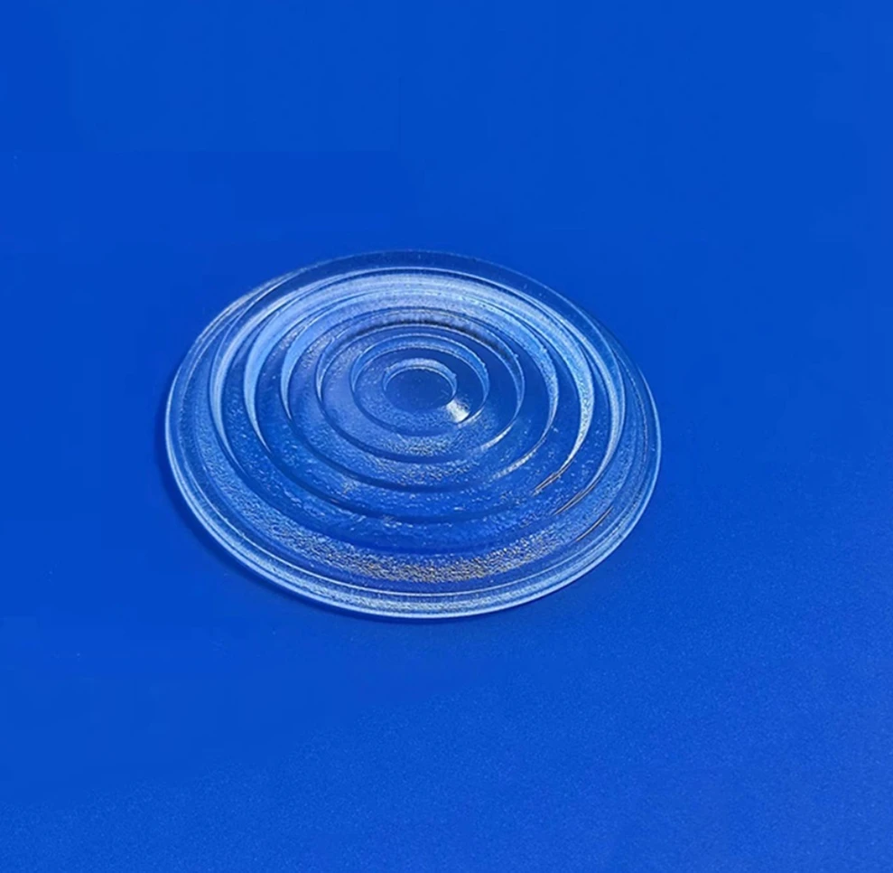 Конденсаторные линзы Френеля из оптического стекла 5 шт. 80 мм