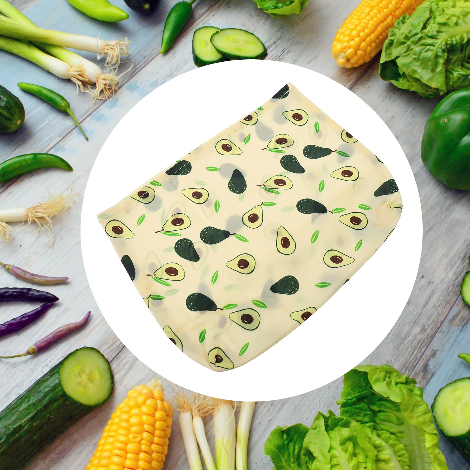 

Beeswax Bag Wrapreusable Storage Preservation Cloth Bags Wax Fresh Bread Wraps Cover Keep Fruit Sandwich Vegetable Wrapping