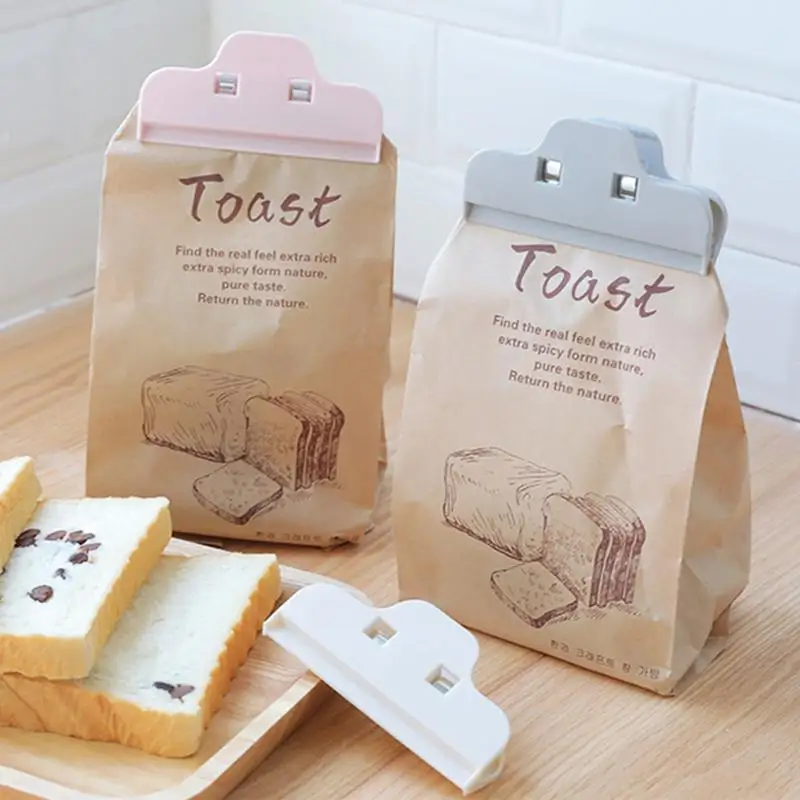 

Food Sealing Clip Portable Kitchen Storage Food Snack Seal Sealing Bag Clips Kitchen Accessories Food Bag Clips Snack Sealing