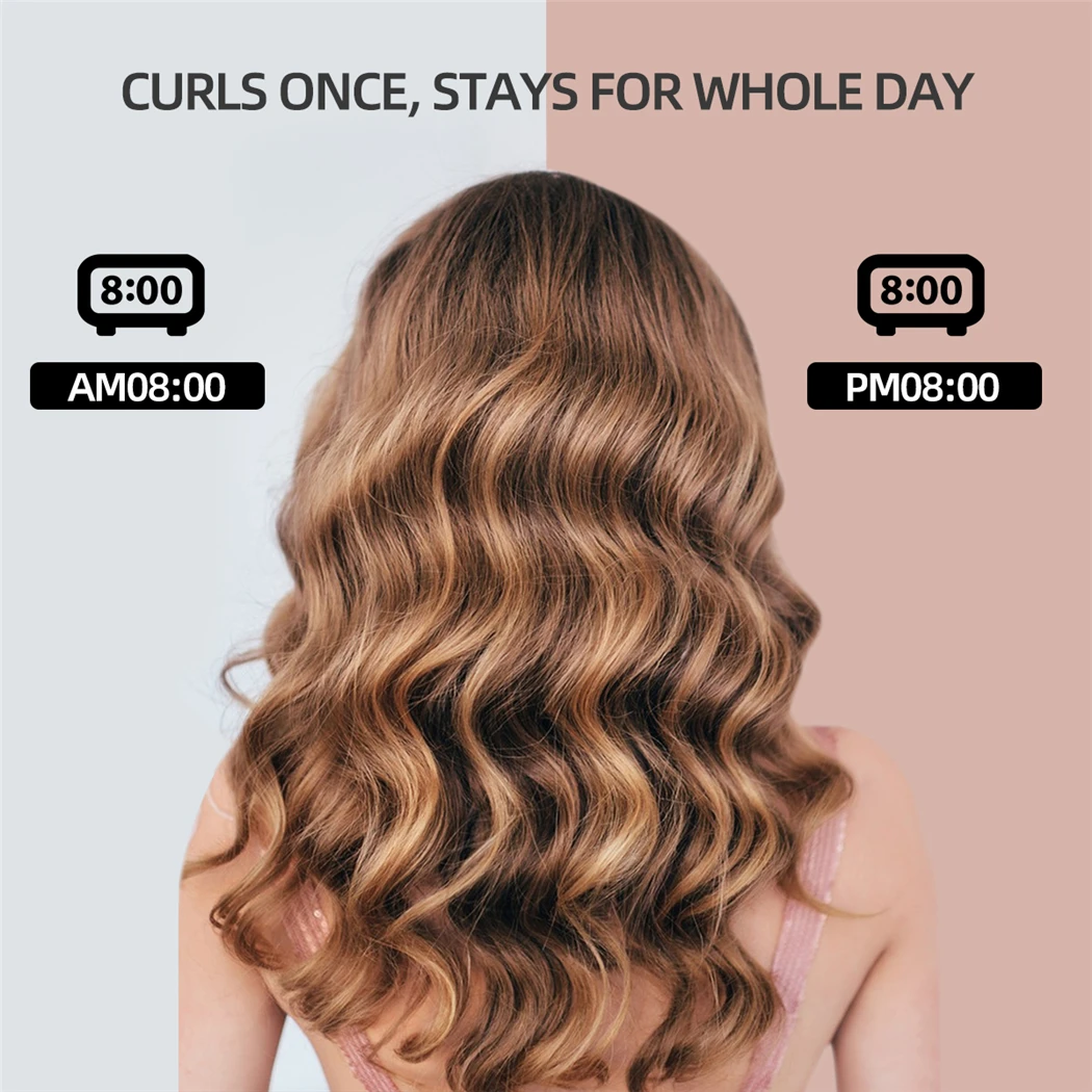 Автоматические Щипцы Для Завивки Волос С 3-температурным Керамическим Зажимом