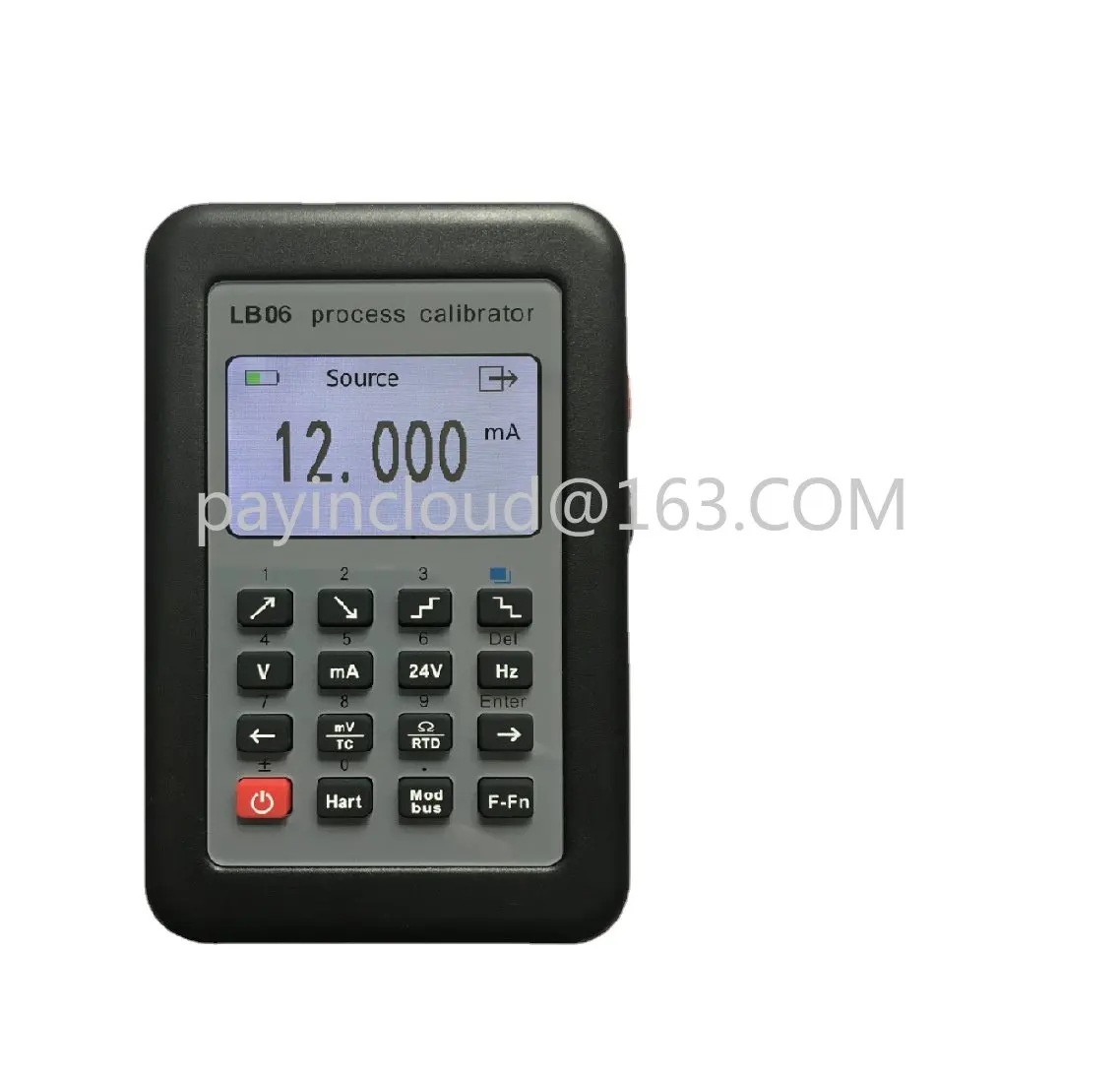 

Генератор сигналов HART Modbus 4-20 мА/0-10 В/мВ/термопара/калибровка источника сигнала LB06