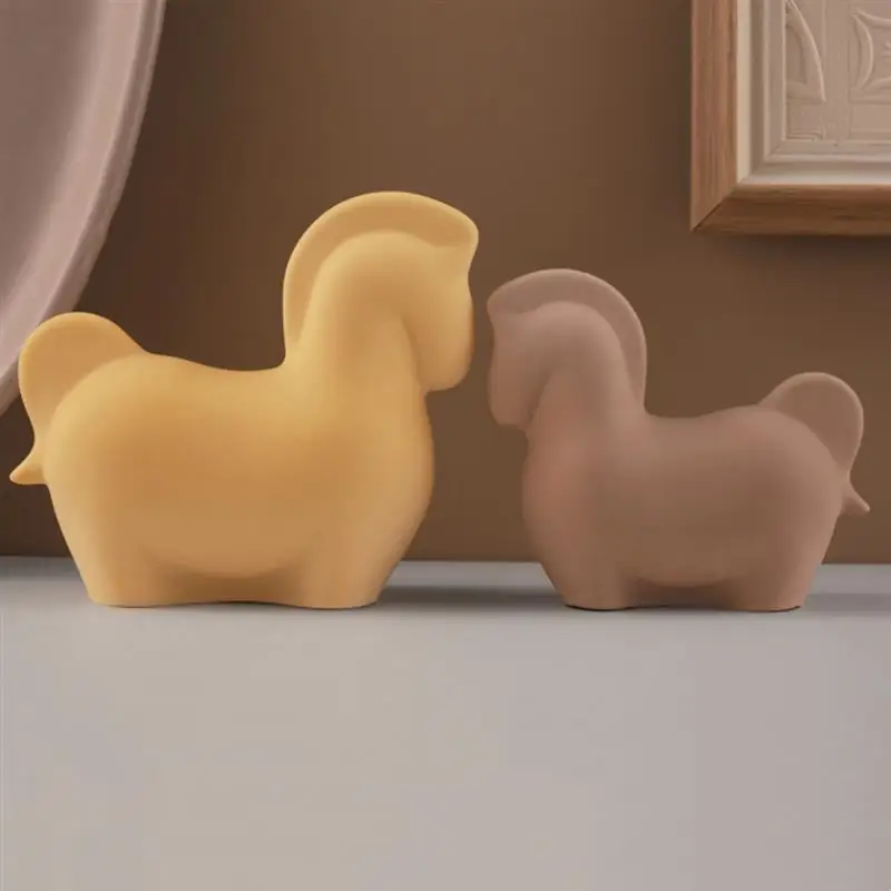 Силиконовая форма для украшения животных 3D птица лошадь эпоксидной смолы