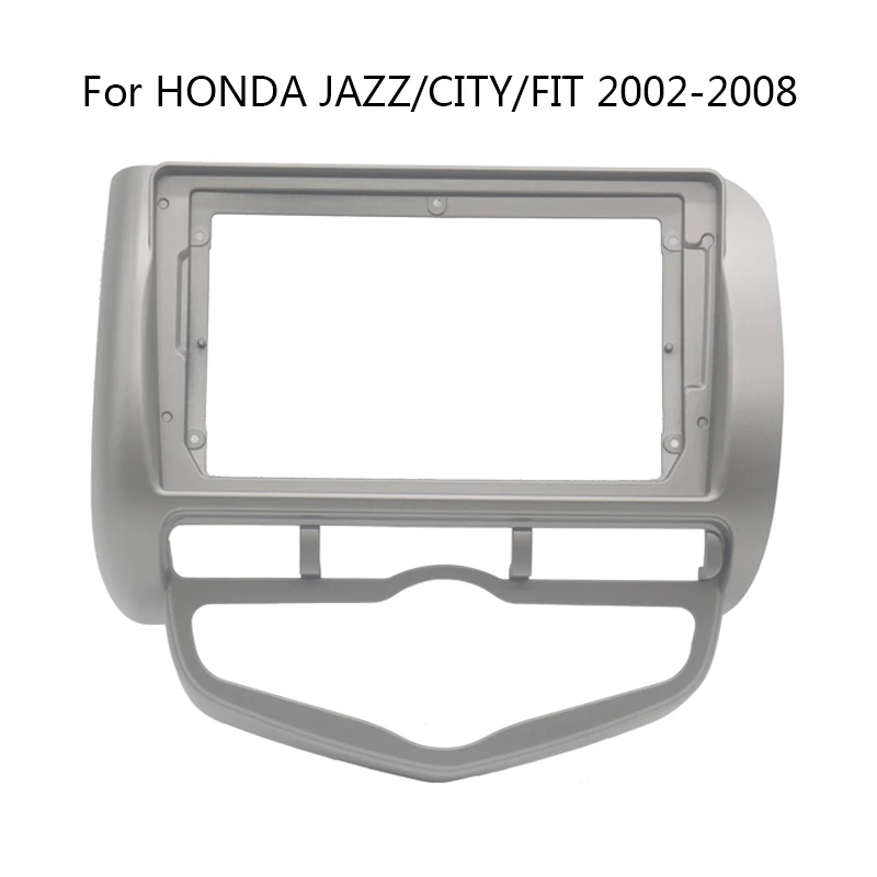 2 Din Car Radio Fascia For HONDA JAZZ CITY FIT 2002-2008 Auto Stereo Audio Player DVD Panel Dash Kit Frame Center Console Holder