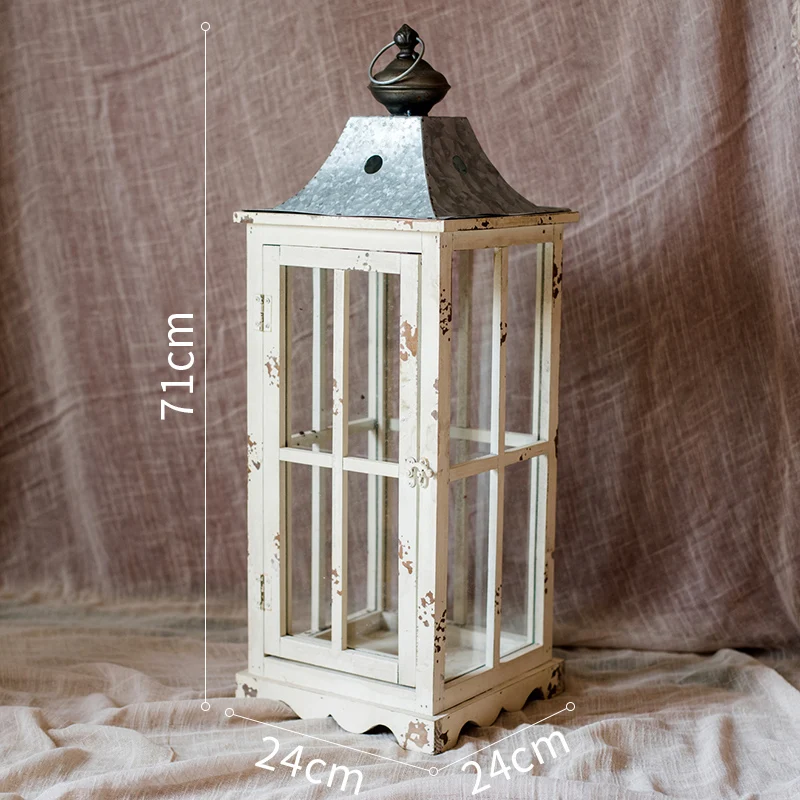 Декоративные стеклянные подсвечники винтажные фонари деревянный подсвечник Diwali