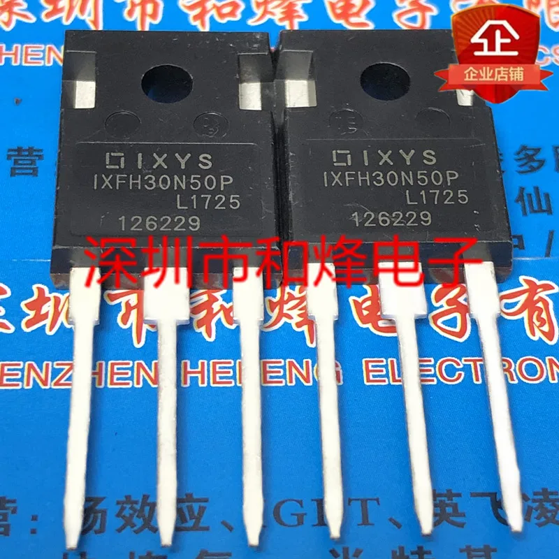 

5PCS-10PCS IXFH30N50P TO-247 500V 30A NEW AND ORIGINAL ON STOCK