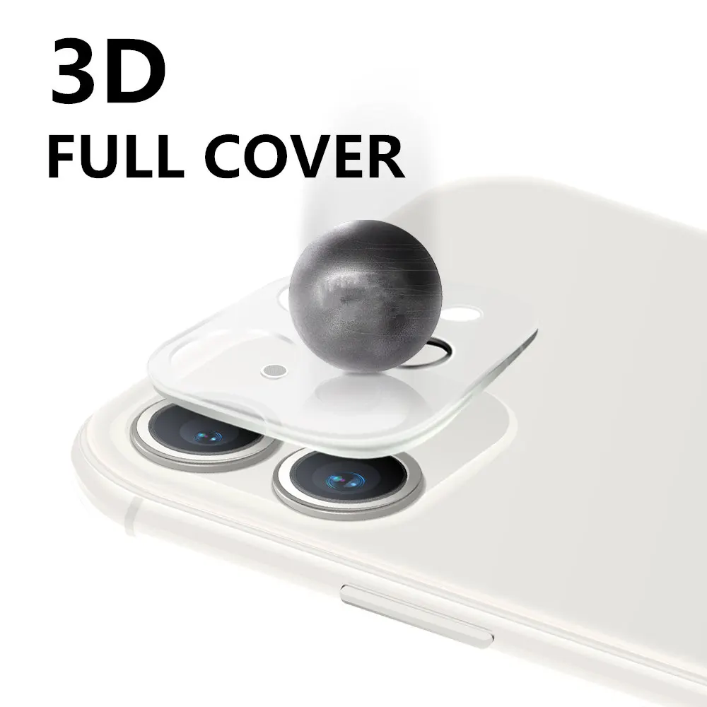 

3D Full Cover Back Camera Protector For iPhone 14 13 12 11 Pro Max Plus Main Lens Protective HD Glass Film for 12Mini 13Mini