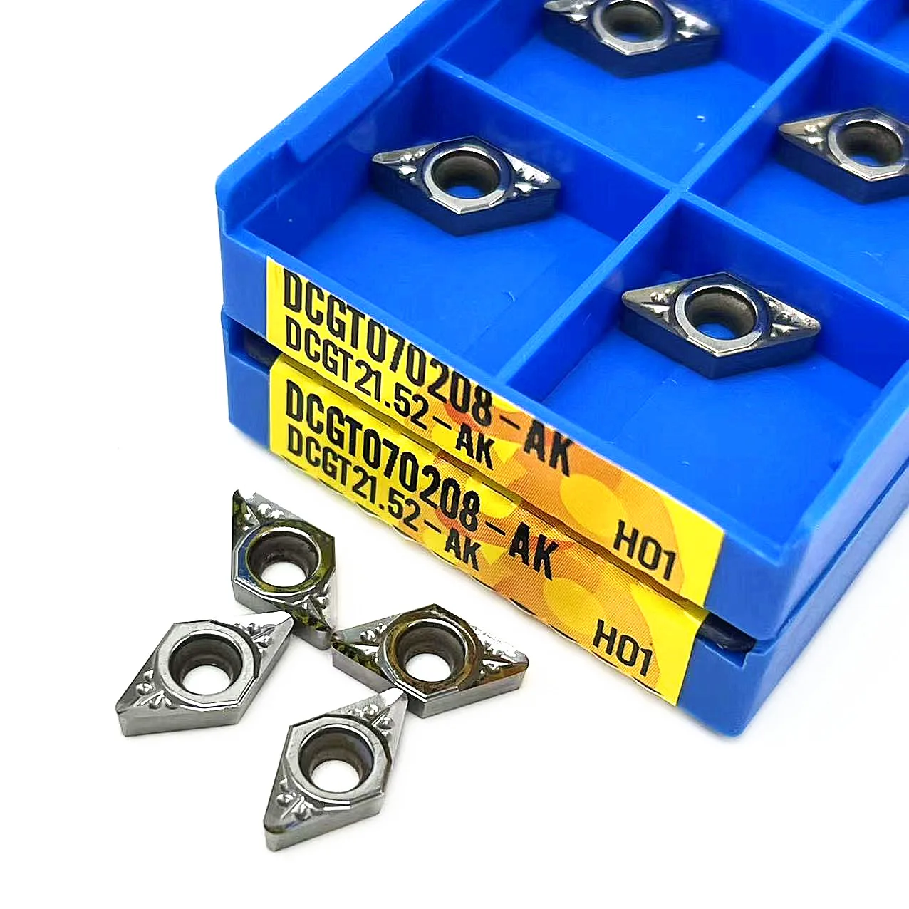 DCGT Алюминиевая Вставка DCGT070202 AK H01 DCGT 070204 DCGT070208 токарные инструменты для AL токарного станка с ЧПУ DCGT070202 AK H01 DCGT 070204