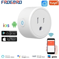 frogbro tuya smart wifi plug mini smart outlet works with alexa google assistant no hub required etl and fcc listed only 2 4ghz