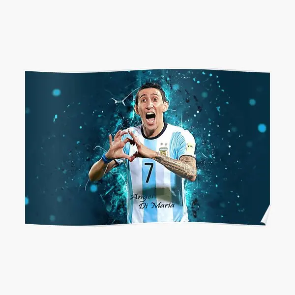 

Art Angel Di Maria Poster Decor Wall Vintage Decoration Painting Home Picture Room Print Art Funny Modern Mural No Frame