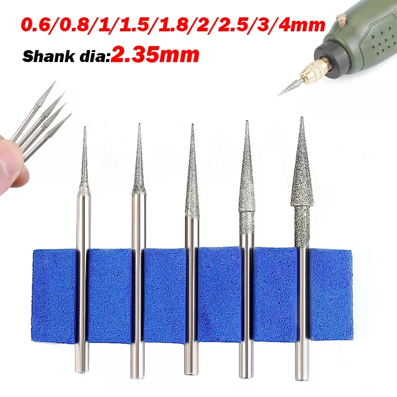 

Алмазные насадки для шлифования GlassDrill, 0.6/0.8/1/1.2/1.5/1.8/2/2.5/3/4 мм