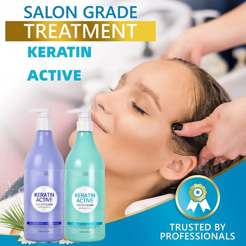 Treated Smooths Hair Thickening Repair Hair Care