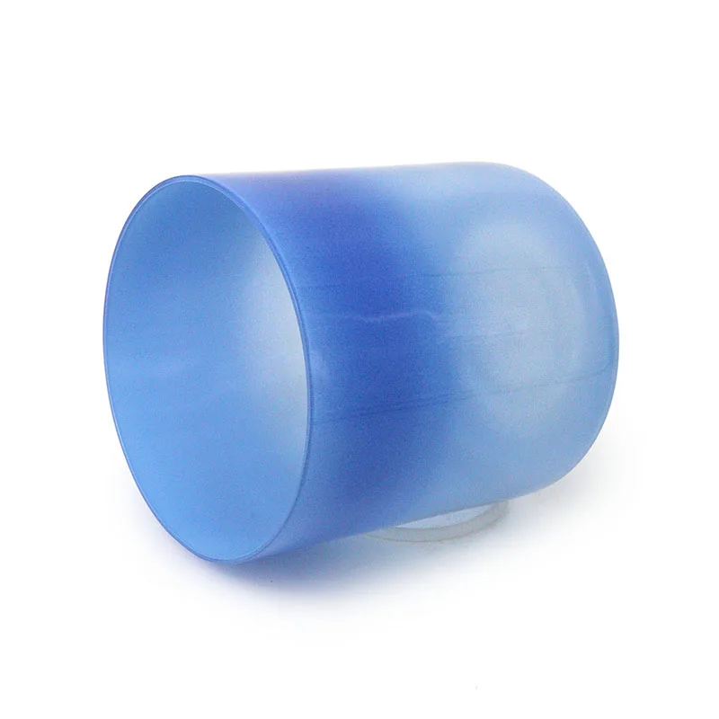 Синяя градиентная Волшебная Хрустальная чаша для исцеления пения медитации и