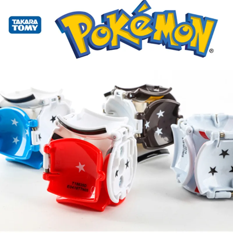Model Toys Poke Ball Popping Ball Pikachu Squirtle Role Ornamental Decoration Children's Gifts
