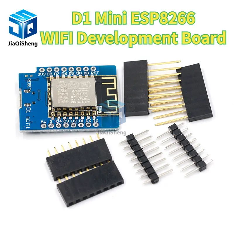 D1 Mini ESP8266 ESP-12 CH340G CH340 V2 USB WeMos макетная плата NodeMCU Lua IOT 3 В с контактами - купить по