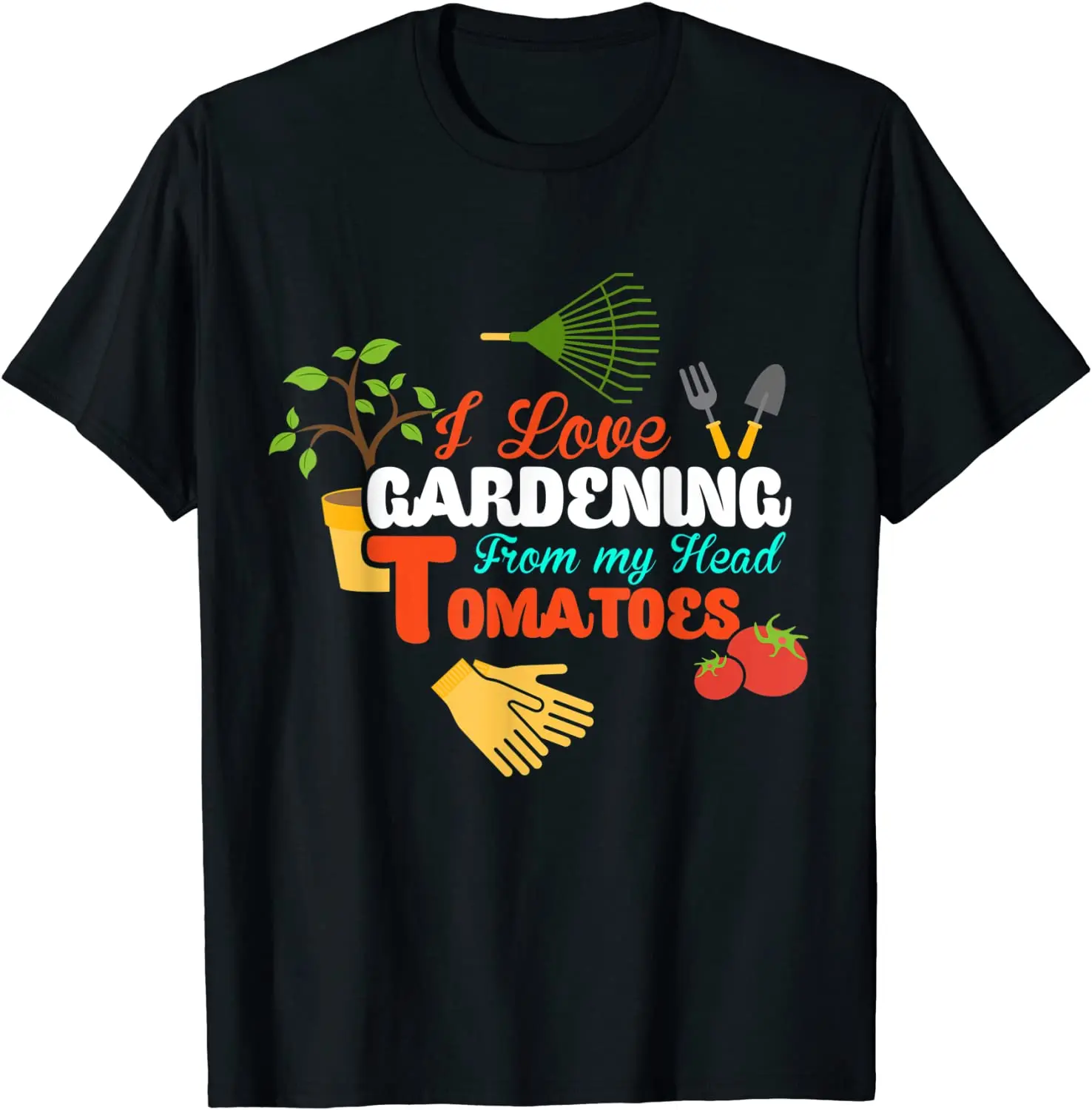

Забавные хлопковые мужские топы в стиле «Я люблю Садоводство от моей головы помидор», подарочные футболки в стиле «Ретро» в стиле «хип-хоп»
