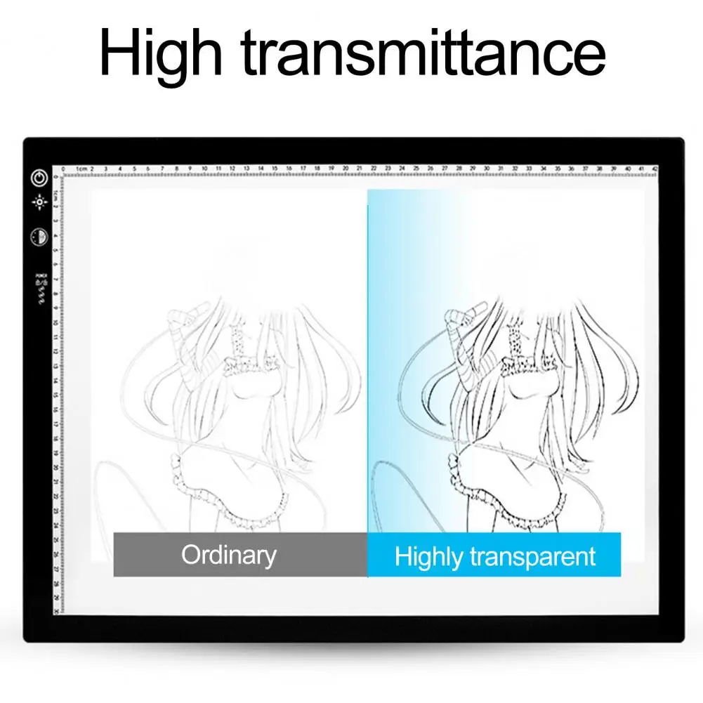 

1 Set Drawing Copy Board Plug-and-Play Practical Create Paintings A4 LED Sketching Board for Household