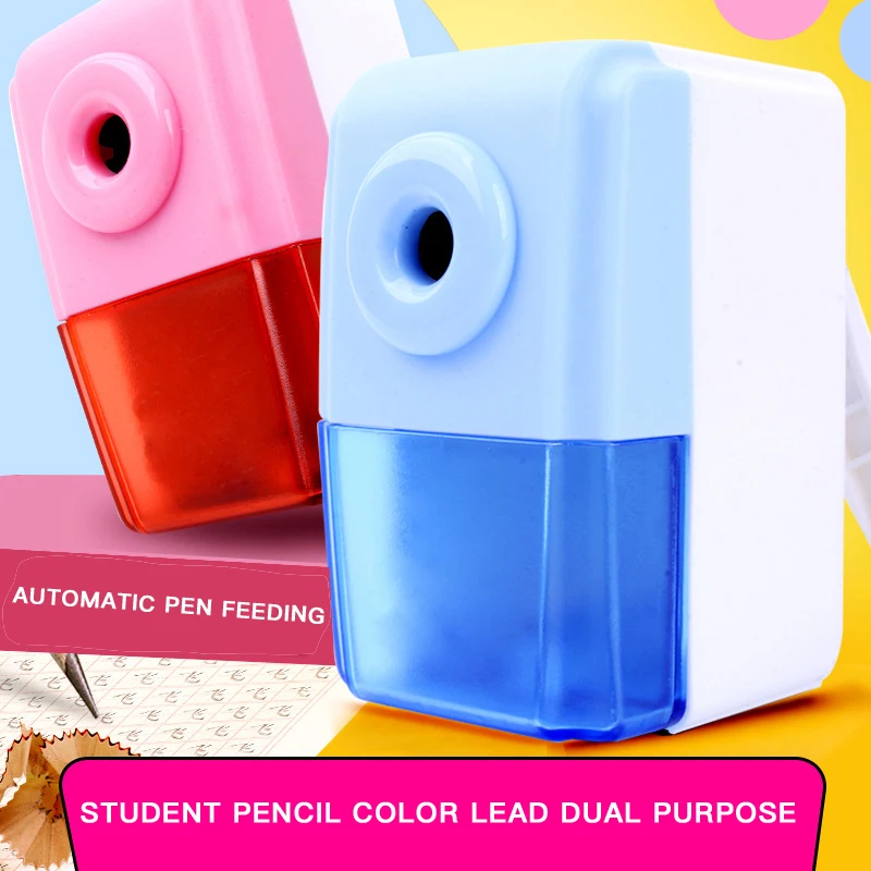 CHEN LIN синяя/Розовая точилка для карандашей студентов используют