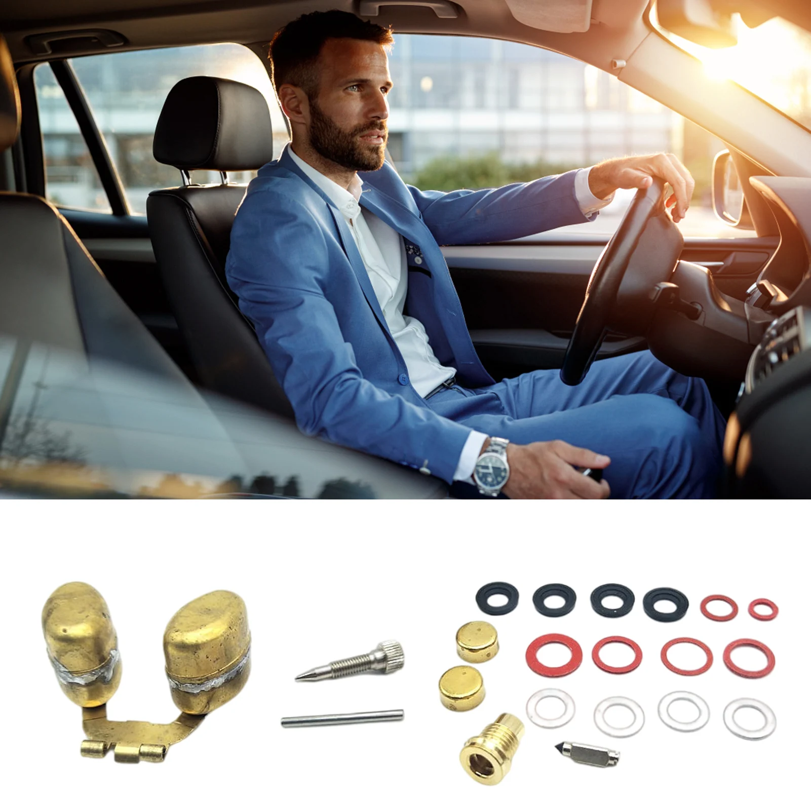 

Carburetor Repair Kit Easy To Install Carburetor Carb Complete Rebuild Kit Maintenance Accessory Replacement Tool