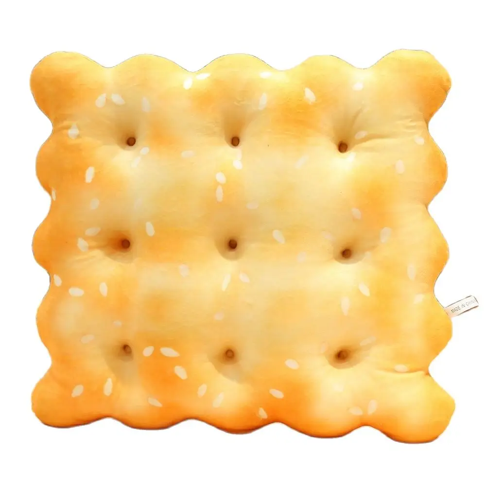 

Creativity simulation cute biscuit sofa pillow cushion student chair cushion nap plush toy funny