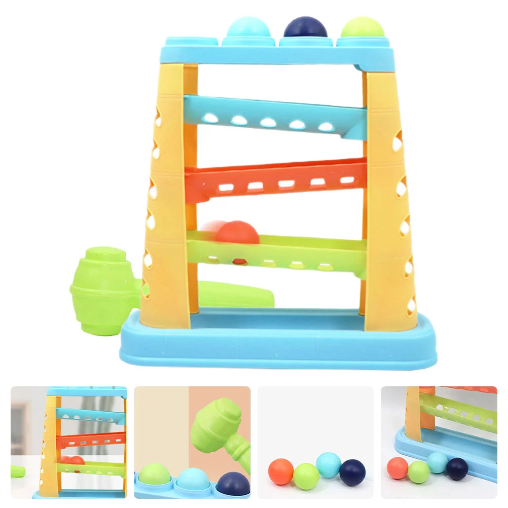 

Toy Toddler Beat Toys Pound Drop Kids Stacking Pounding Roll Hammer Educational Early Banging Baby Motor Fine Track Water Slide