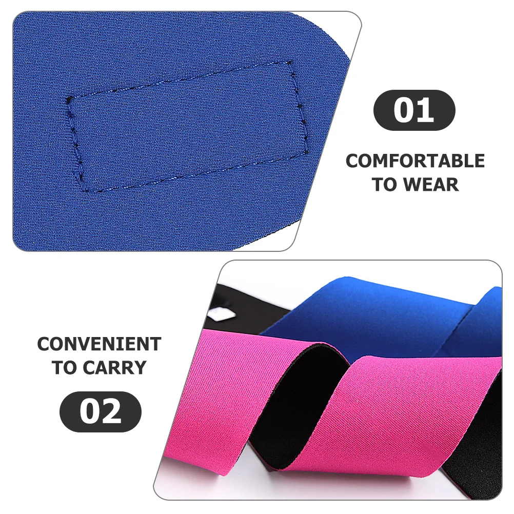 

2pcs Functional Swimming Hair Ear Bands Swimming Pool Headbands Shower Ear Covers