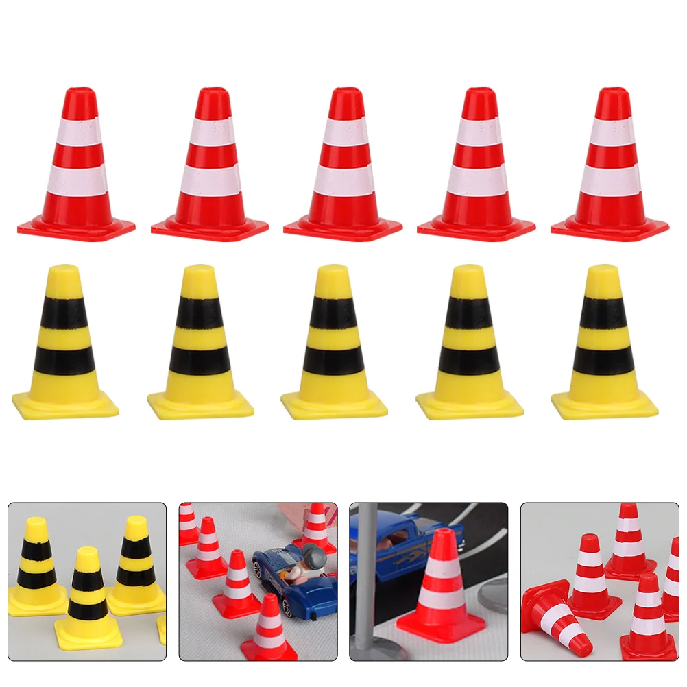 

Дорожные конусы, миниатюрный дорожный знак, миниатюрный строительный знак, модель маленького размера