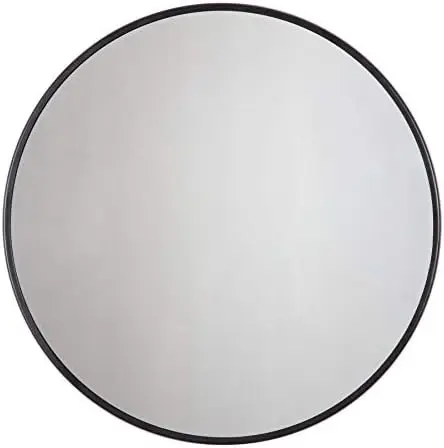 

MR3719W Adelina Circular Mirror, Black
