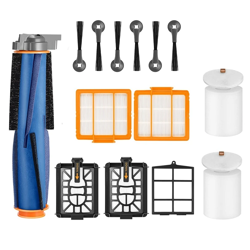 

For Shark AV2501S RV2502AE AV2501AE RV2610WA AV2610WA Mop Robotic Vacuum Parts Main Side Brush Foam Filters Pre-Filter