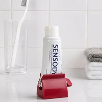 toothpaste squeezer bathroom tube easy stand ac dispenser rolling holder seat waterproof lazy toothpaste squeezer for bathroom