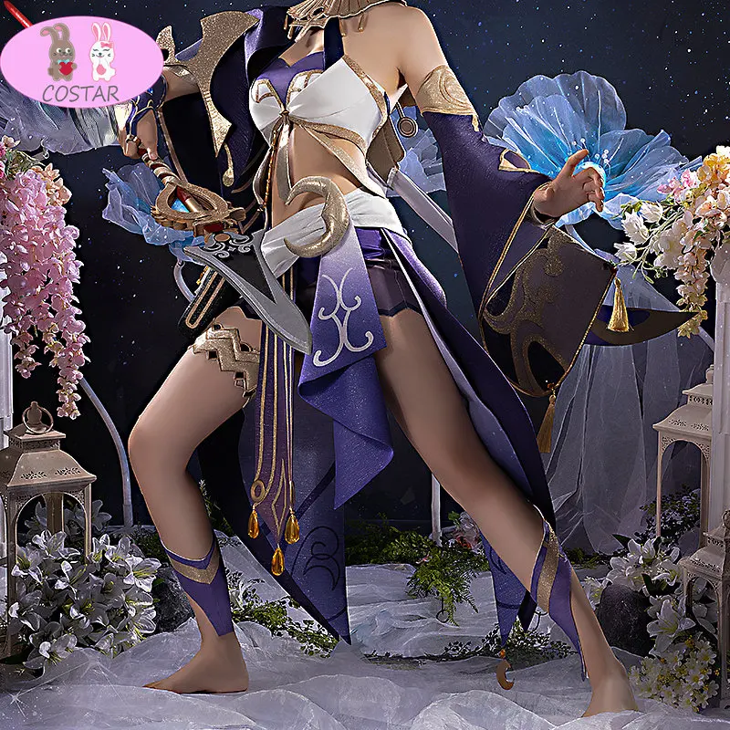 

COSTAR Genshin Impact Candace Косплей Костюм Хэллоуин женский игровой костюм униформа аниме