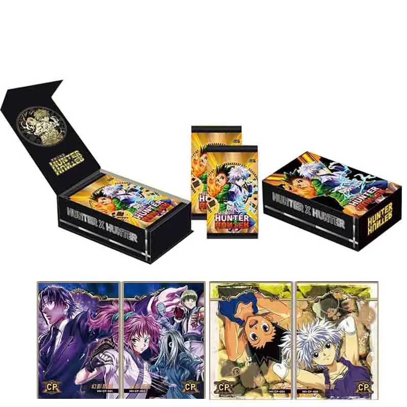 

Hunter X Hunter Collection Cards EX TXP Playing Board Games Carts Paper Kids Toys For Girl Anime Gift Table Christmas Brinquedo