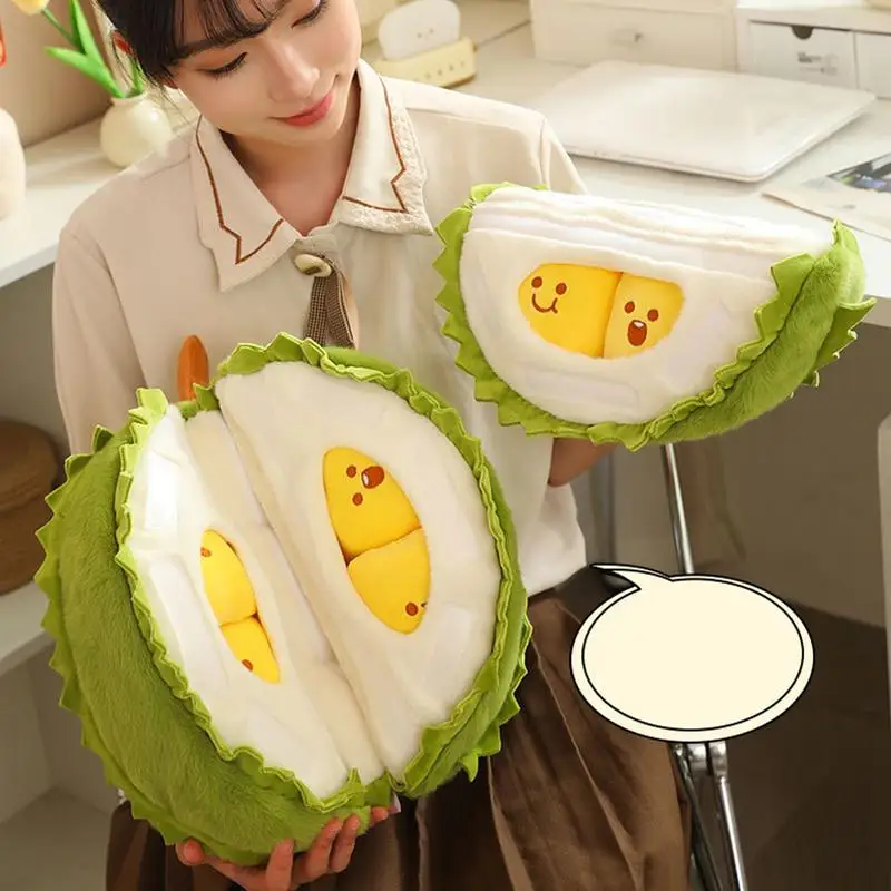 Дуриан плюшевая игрушка съемная мягкая для релаксации милая пилинг кукла