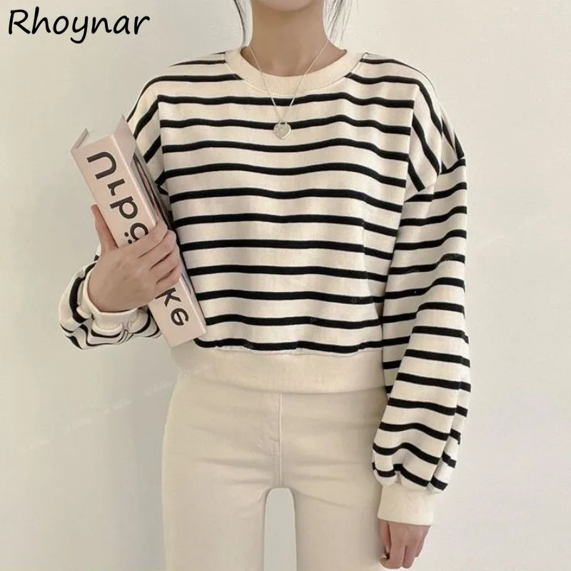 

Укороченный женский рюкзак, осенний, универсальный, простой, Повседневный, с длинным рукавом, в Корейском стиле